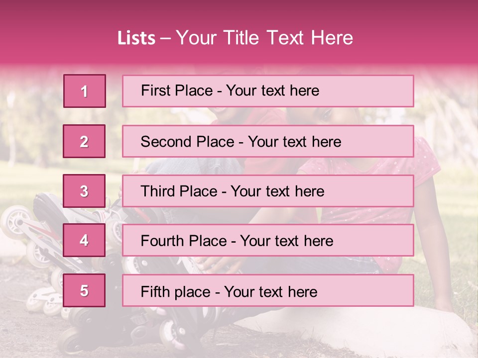 Head Leather Equestrian PowerPoint Template