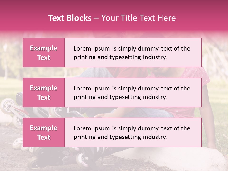 Head Leather Equestrian PowerPoint Template