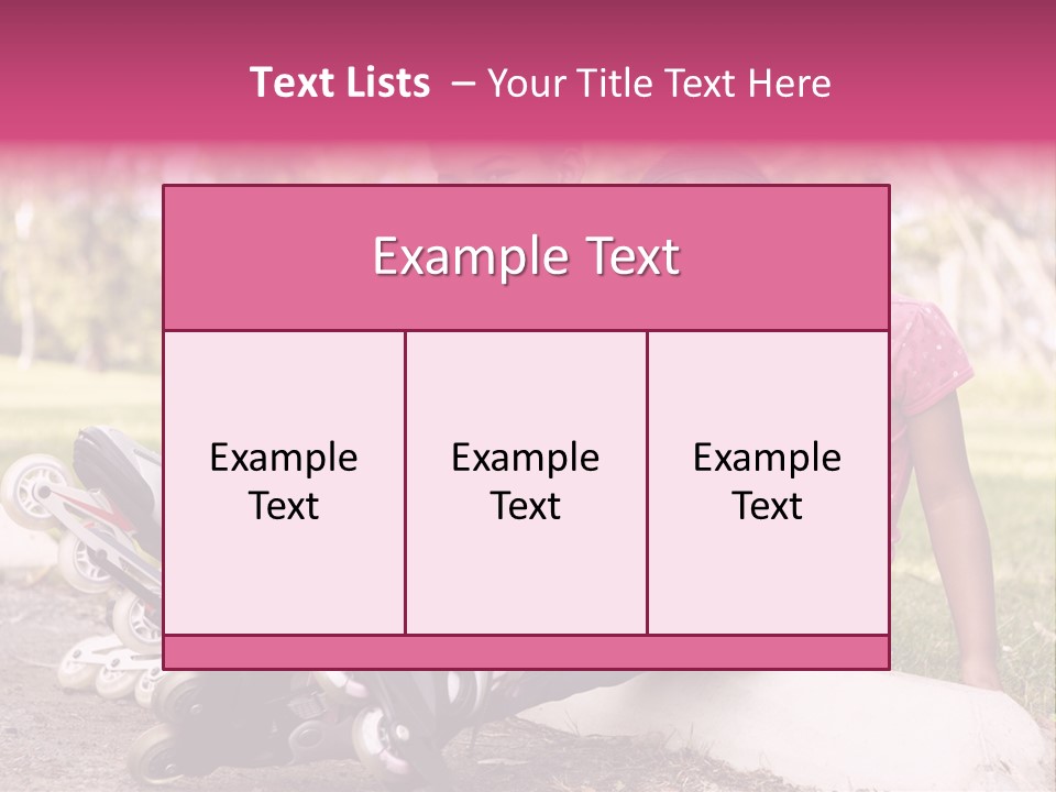 Head Leather Equestrian PowerPoint Template