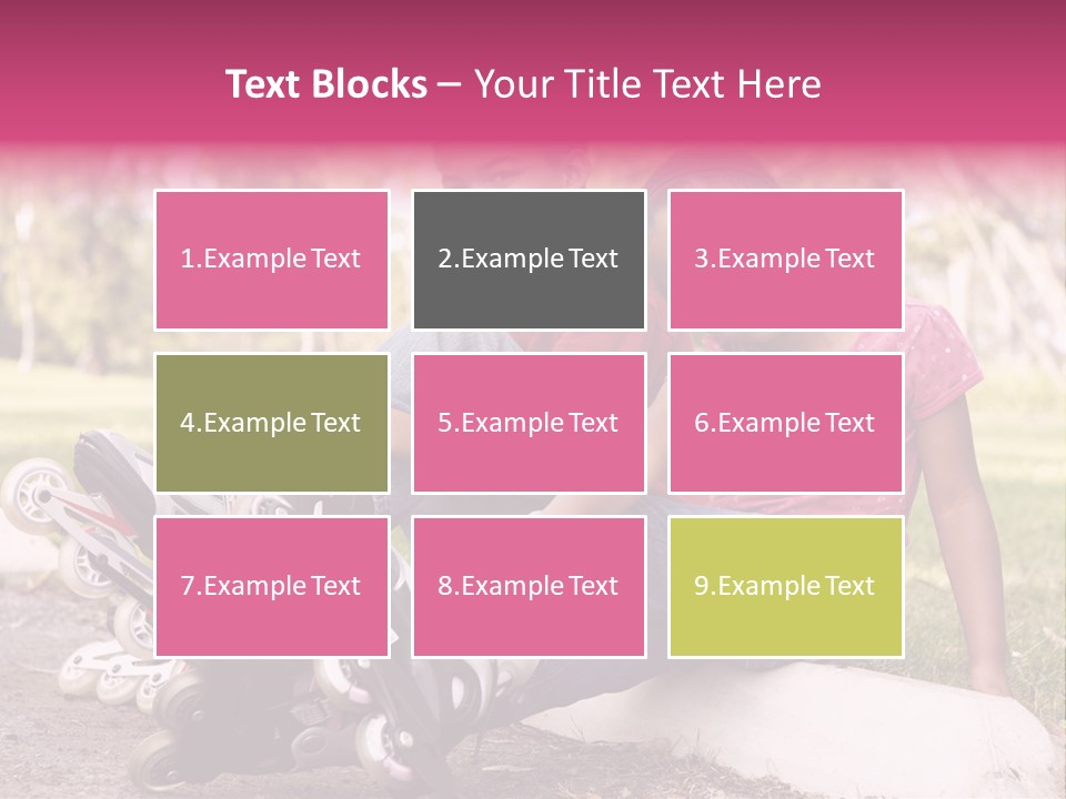 Head Leather Equestrian PowerPoint Template