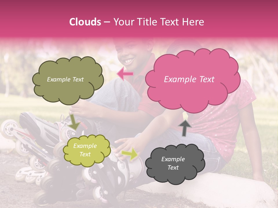 Head Leather Equestrian PowerPoint Template