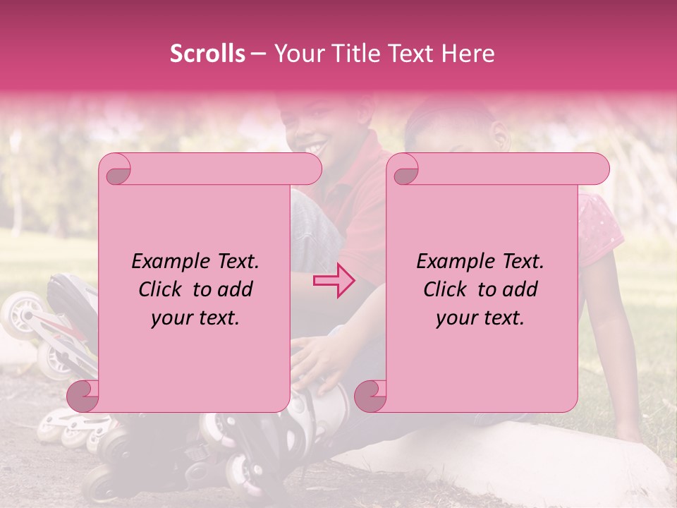 Head Leather Equestrian PowerPoint Template