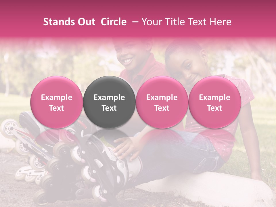 Head Leather Equestrian PowerPoint Template