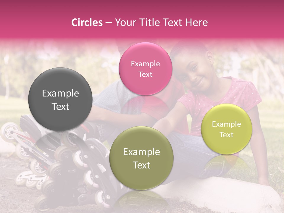 Head Leather Equestrian PowerPoint Template