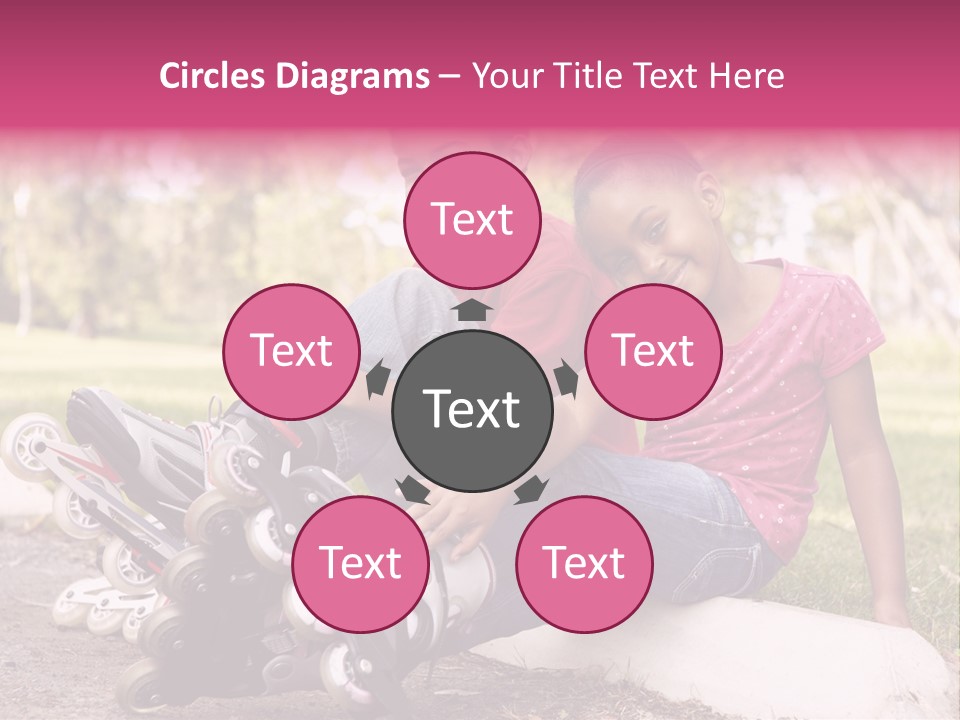 Head Leather Equestrian PowerPoint Template