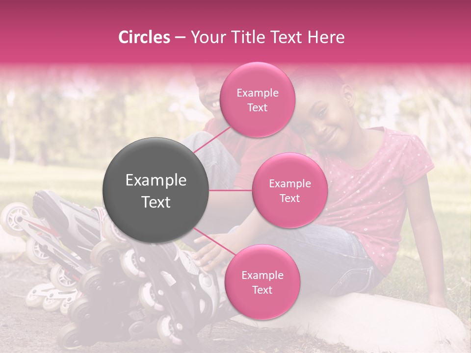 Head Leather Equestrian PowerPoint Template