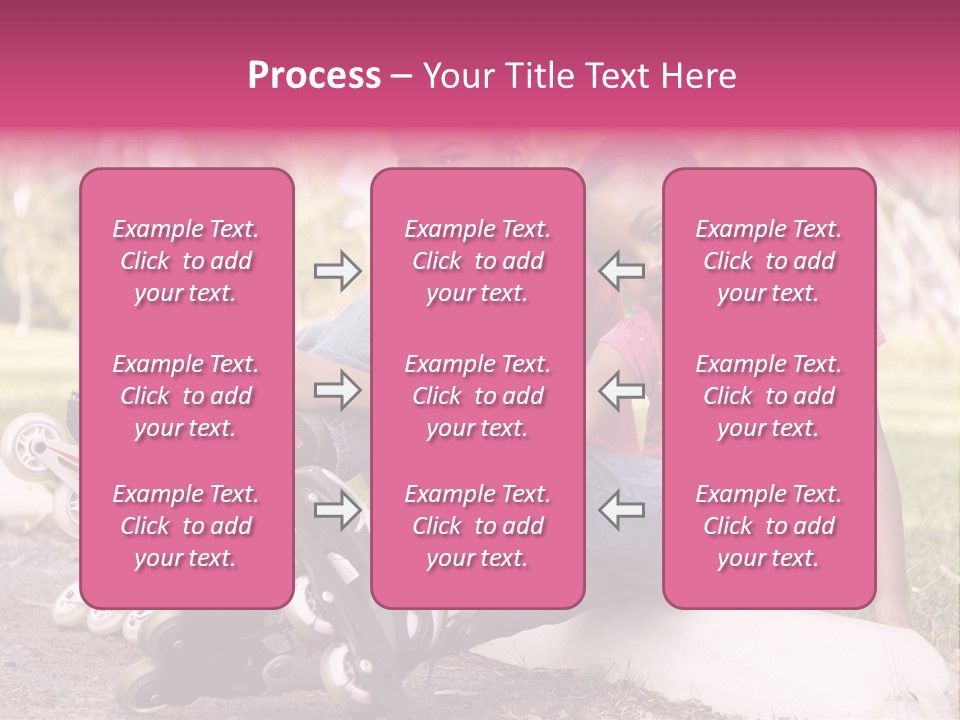 Head Leather Equestrian PowerPoint Template