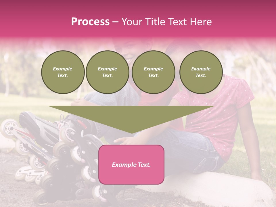 Head Leather Equestrian PowerPoint Template