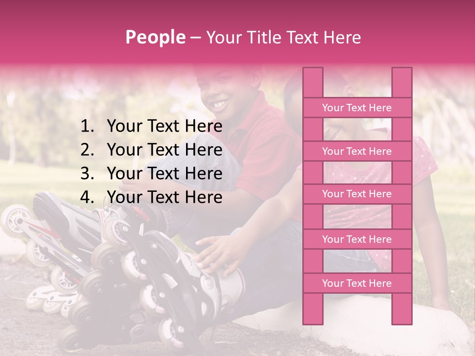 Head Leather Equestrian PowerPoint Template