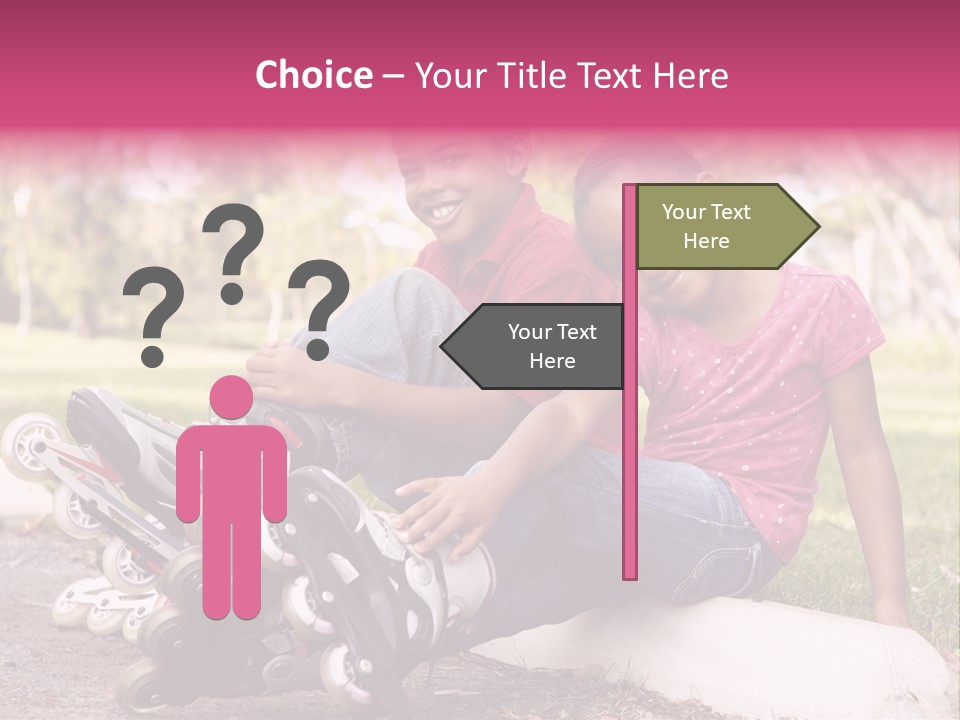 Head Leather Equestrian PowerPoint Template