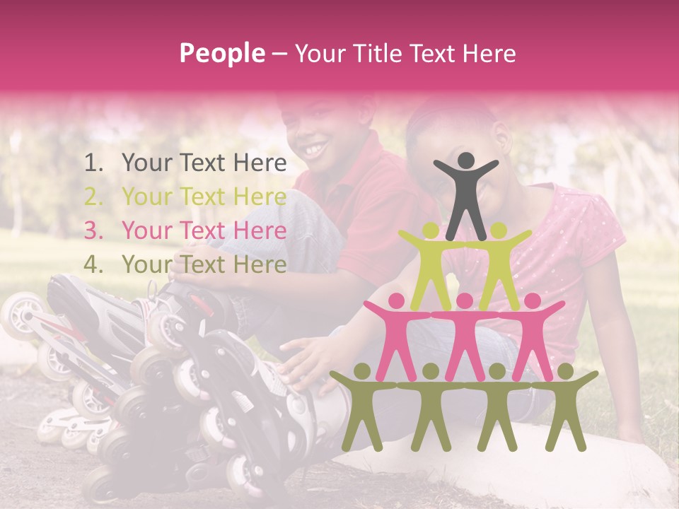 Head Leather Equestrian PowerPoint Template