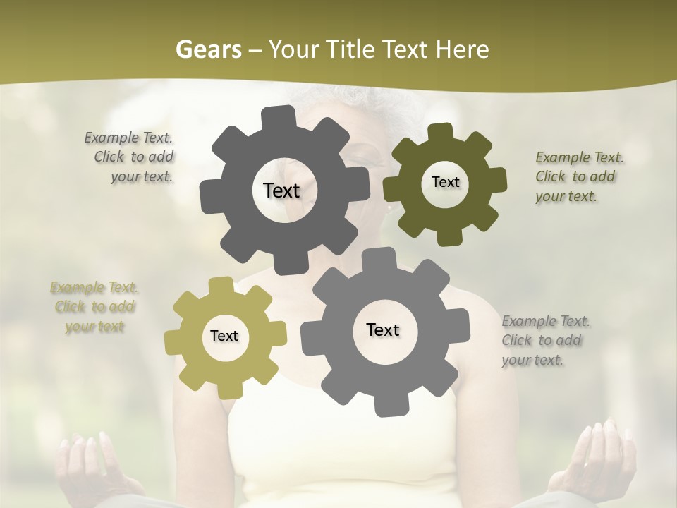 Vertical Countryside Happy PowerPoint Template