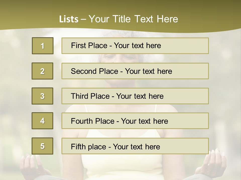 Vertical Countryside Happy PowerPoint Template
