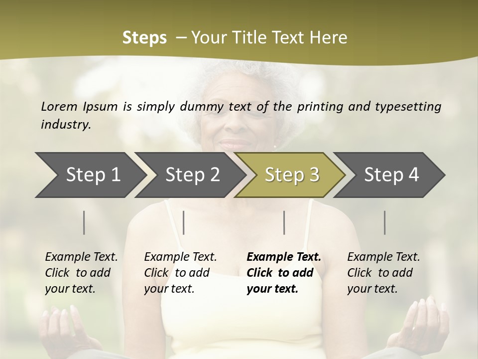 Vertical Countryside Happy PowerPoint Template