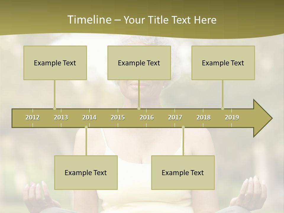 Vertical Countryside Happy PowerPoint Template