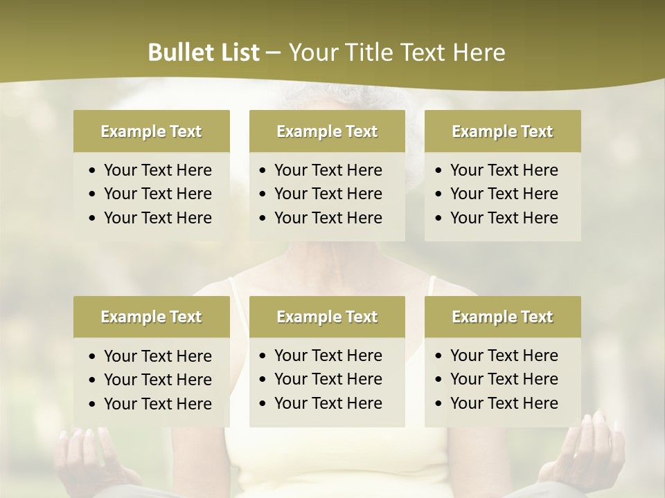 Vertical Countryside Happy PowerPoint Template