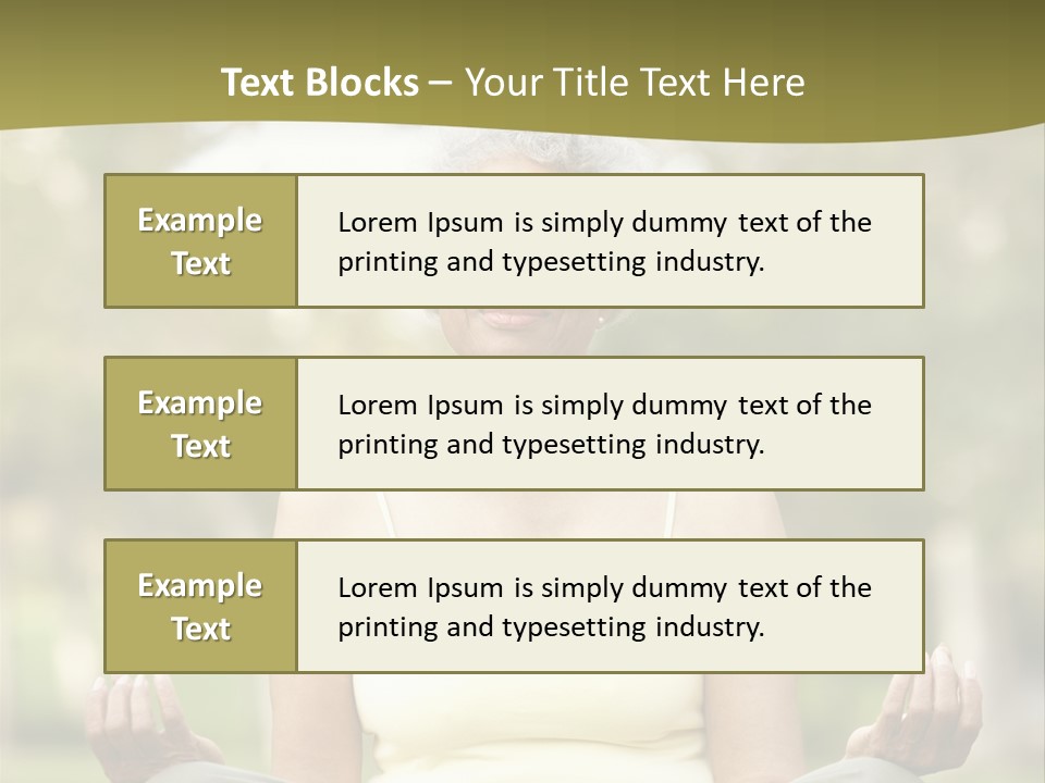 Vertical Countryside Happy PowerPoint Template