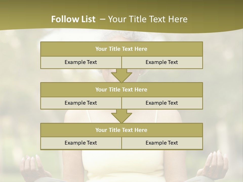 Vertical Countryside Happy PowerPoint Template