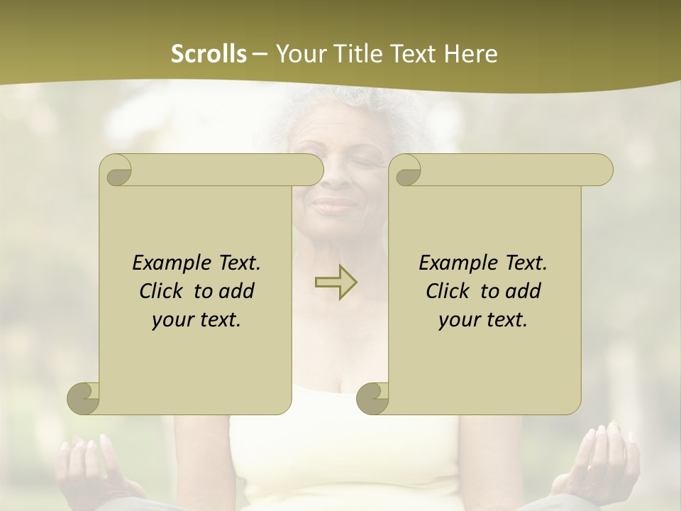 Vertical Countryside Happy PowerPoint Template