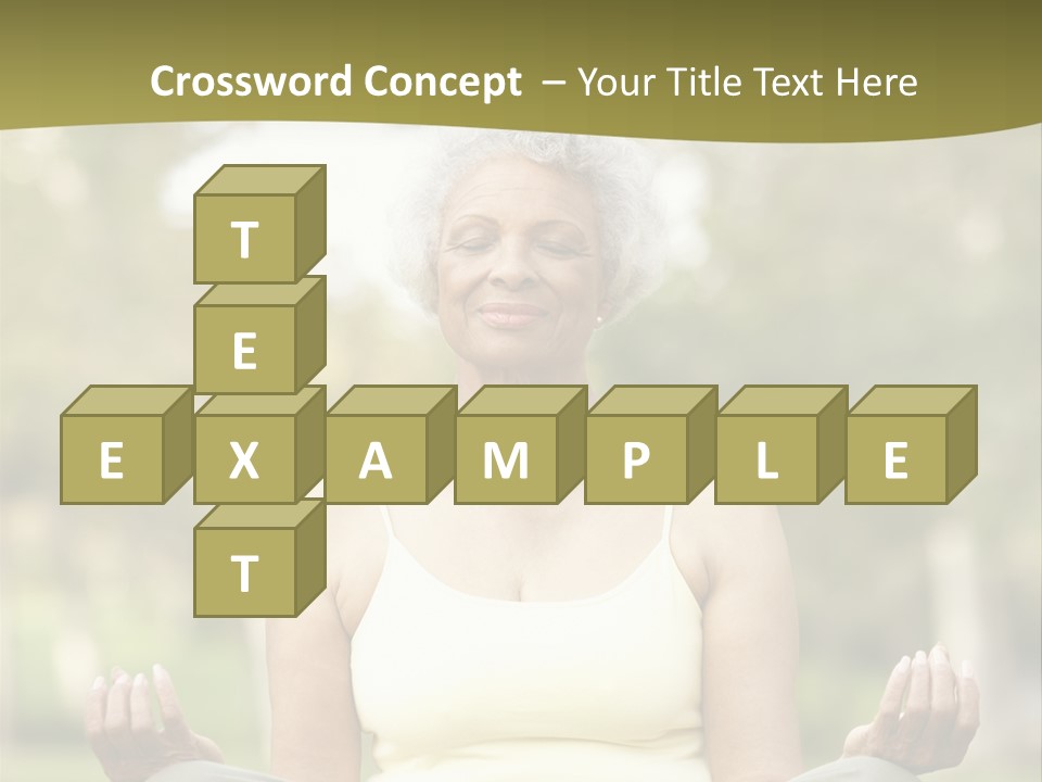 Vertical Countryside Happy PowerPoint Template