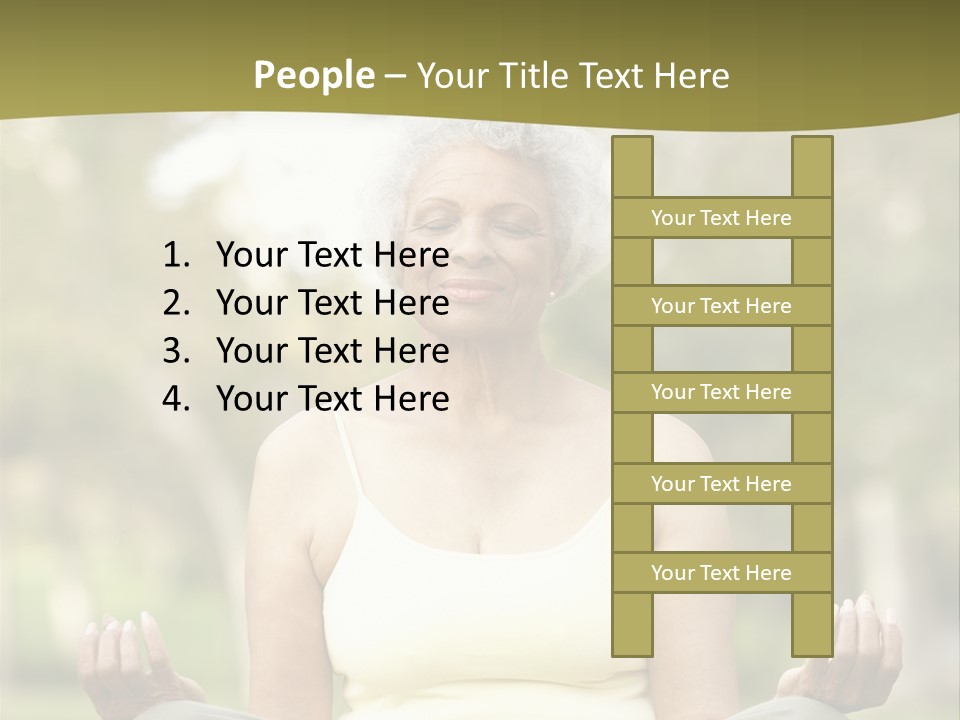 Vertical Countryside Happy PowerPoint Template