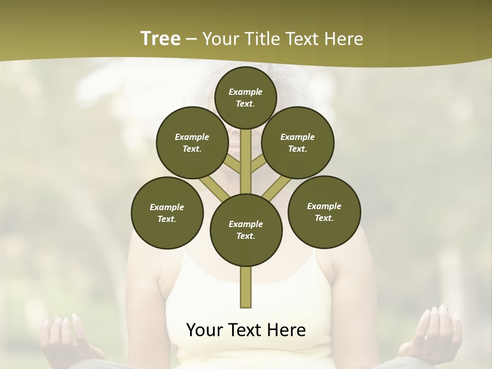 Vertical Countryside Happy PowerPoint Template