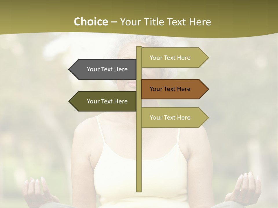 Vertical Countryside Happy PowerPoint Template