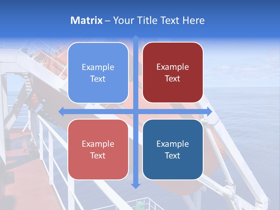 Sea Shipping Rescue PowerPoint Template