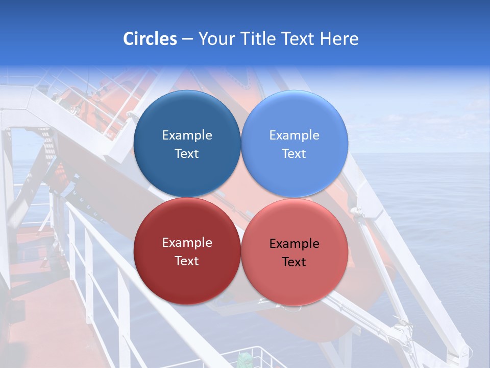 Sea Shipping Rescue PowerPoint Template
