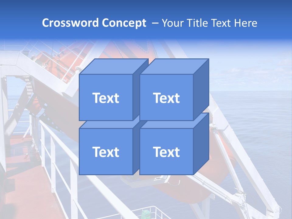 Sea Shipping Rescue PowerPoint Template