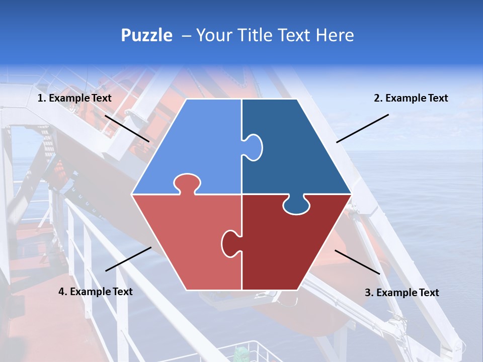 Sea Shipping Rescue PowerPoint Template