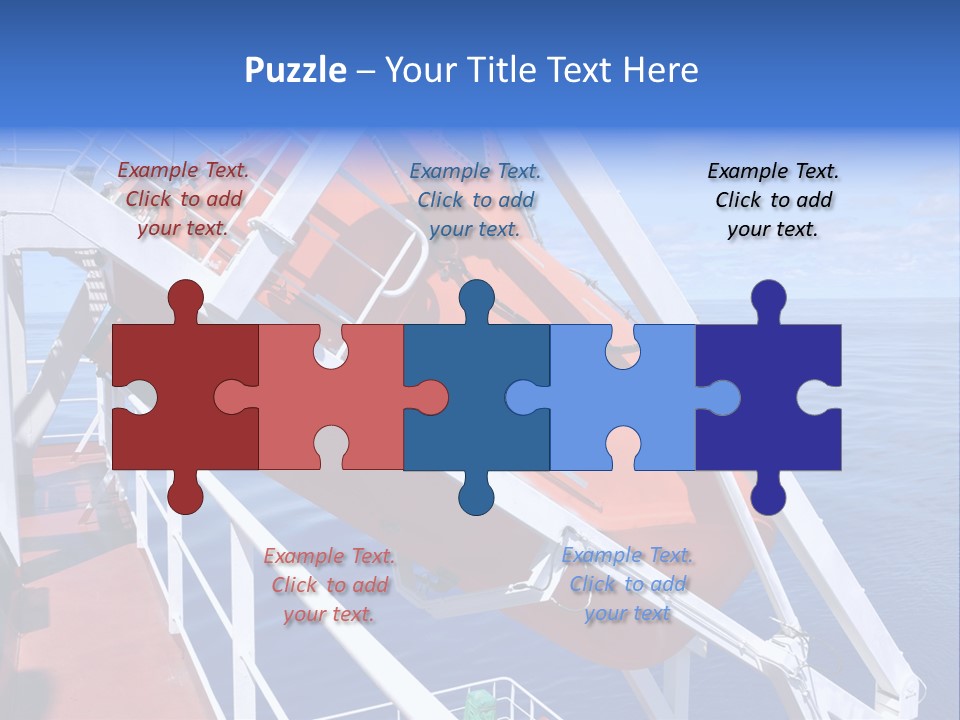 Sea Shipping Rescue PowerPoint Template