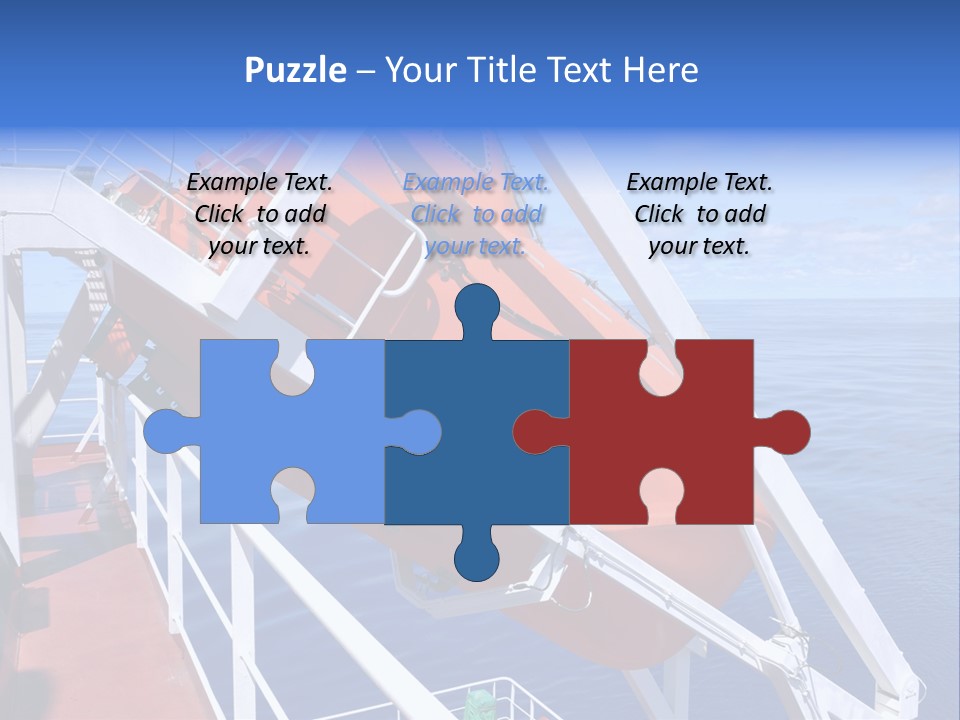 Sea Shipping Rescue PowerPoint Template