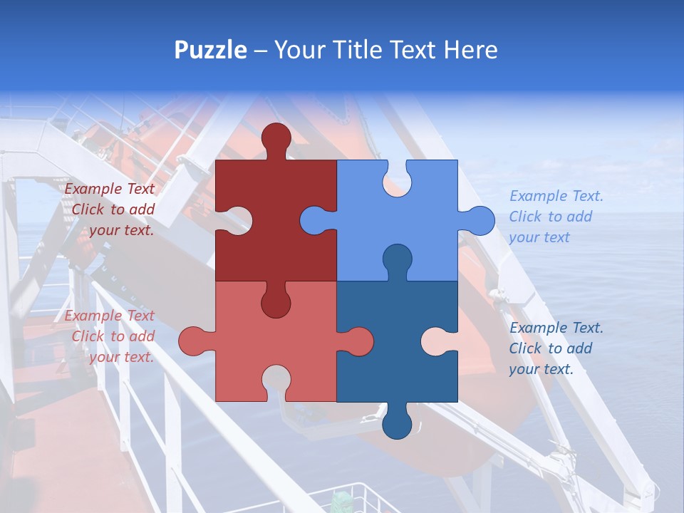 Sea Shipping Rescue PowerPoint Template