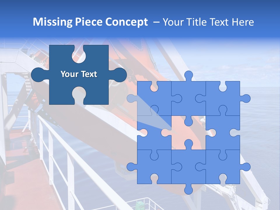 Sea Shipping Rescue PowerPoint Template