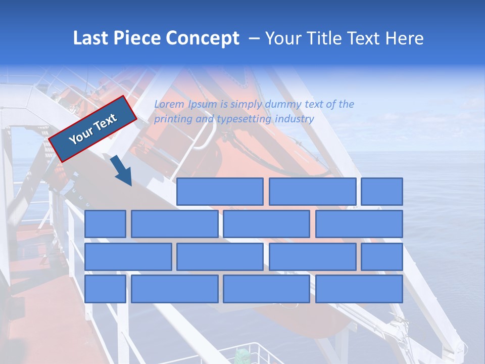 Sea Shipping Rescue PowerPoint Template