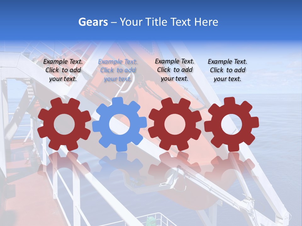 Sea Shipping Rescue PowerPoint Template