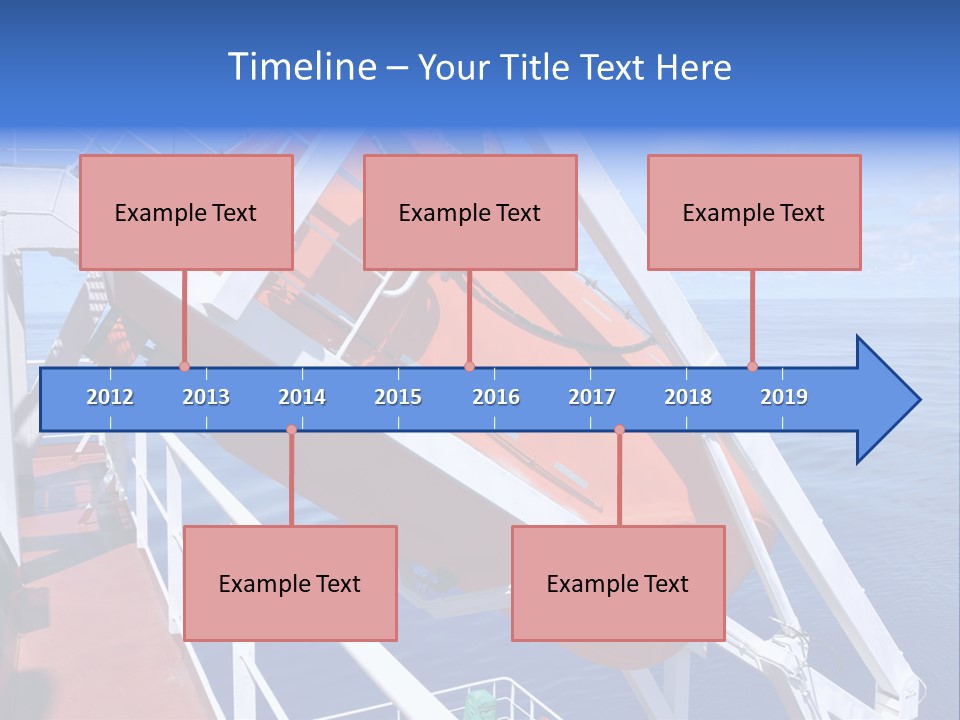 Sea Shipping Rescue PowerPoint Template