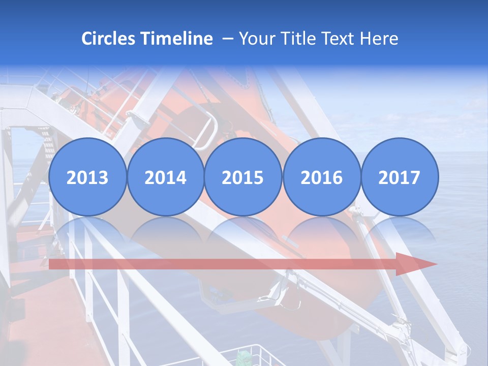 Sea Shipping Rescue PowerPoint Template