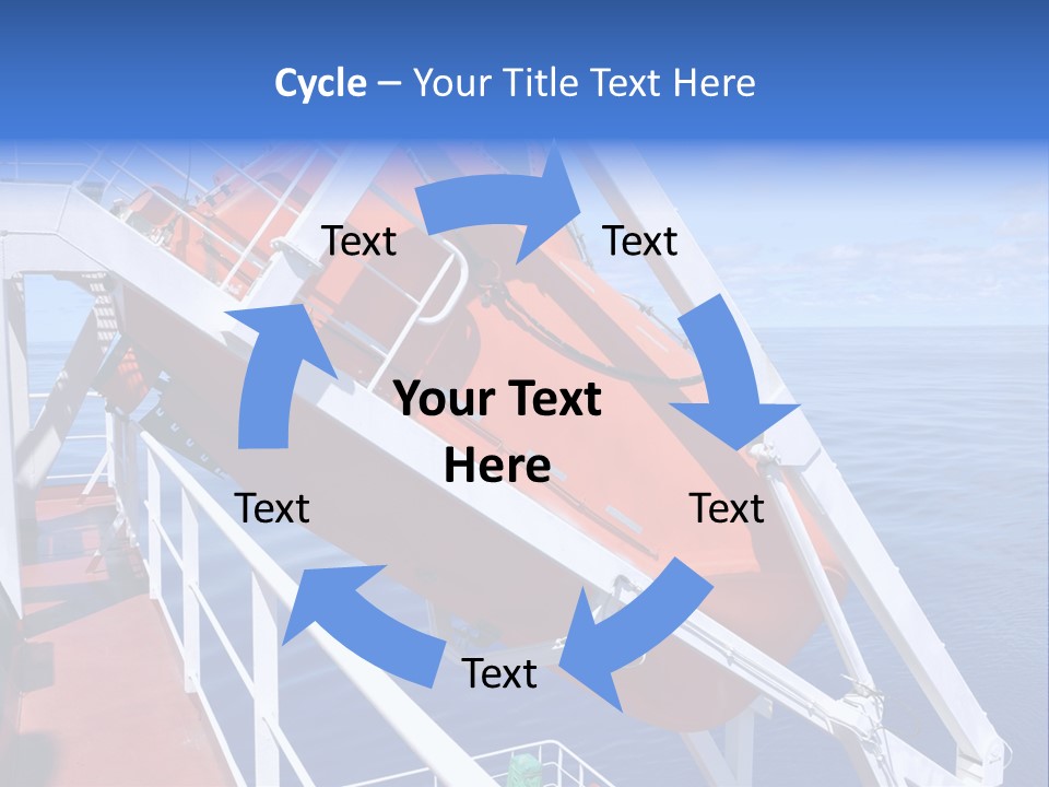 Sea Shipping Rescue PowerPoint Template