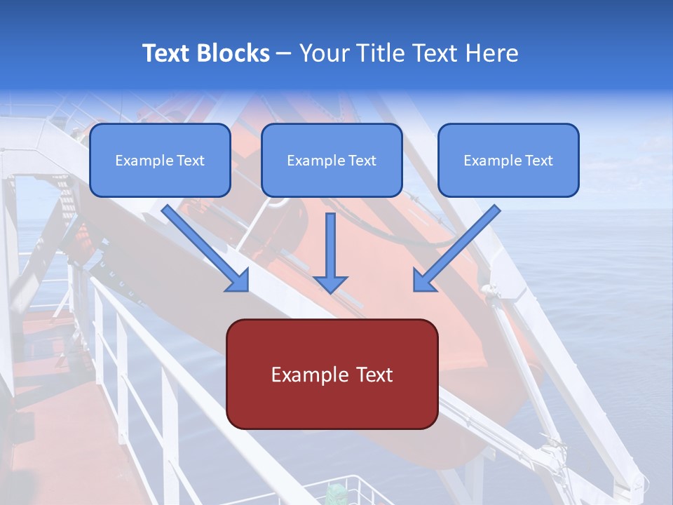 Sea Shipping Rescue PowerPoint Template