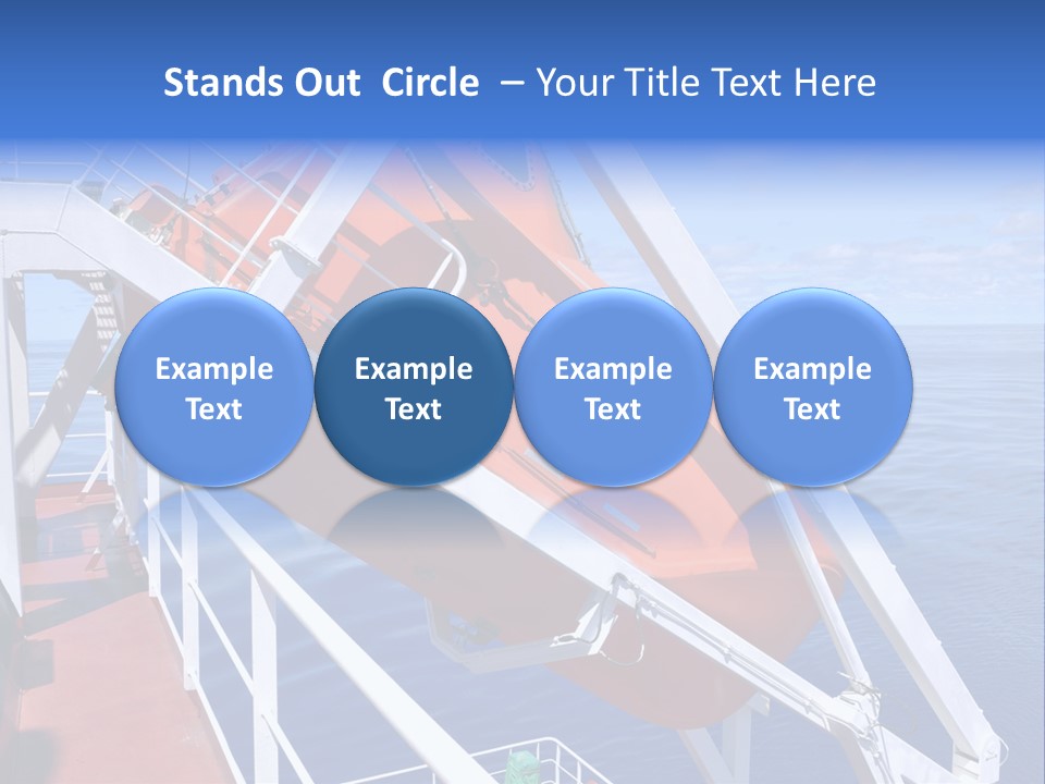 Sea Shipping Rescue PowerPoint Template