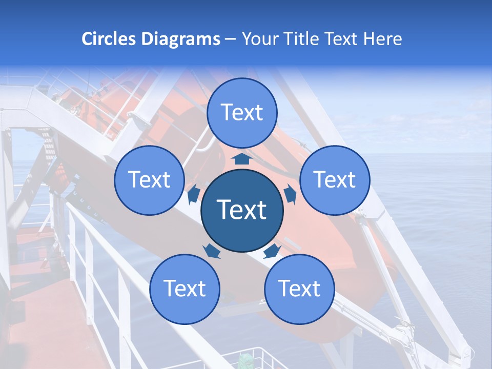 Sea Shipping Rescue PowerPoint Template