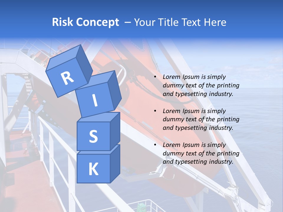 Sea Shipping Rescue PowerPoint Template