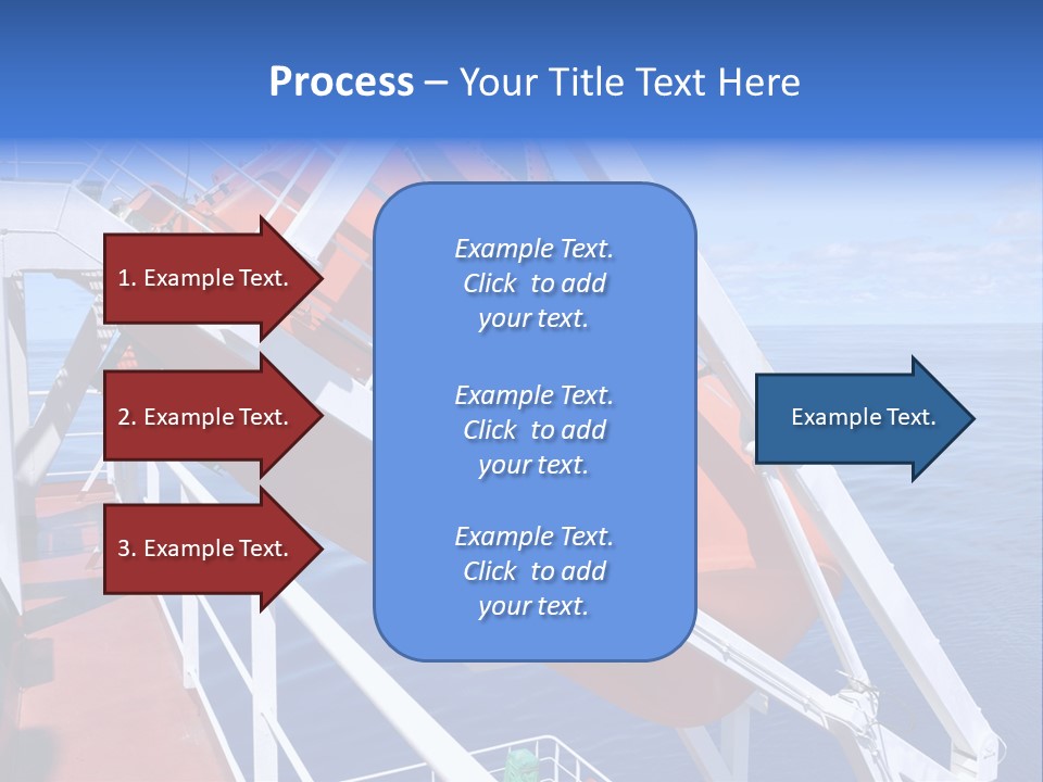 Sea Shipping Rescue PowerPoint Template