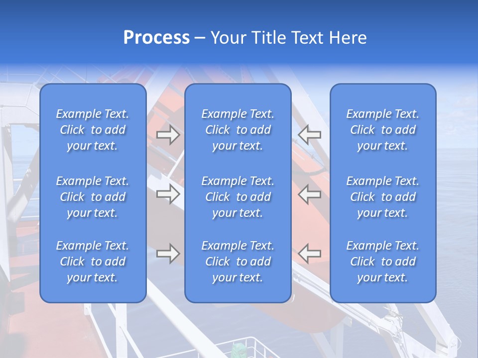 Sea Shipping Rescue PowerPoint Template