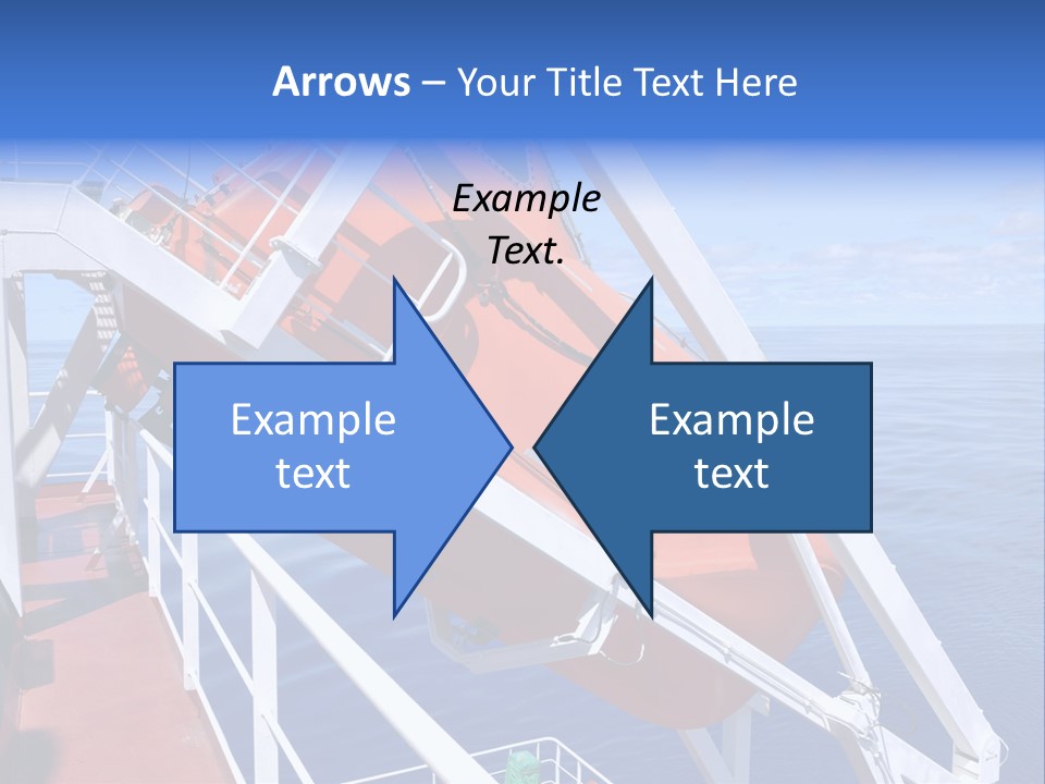Sea Shipping Rescue PowerPoint Template