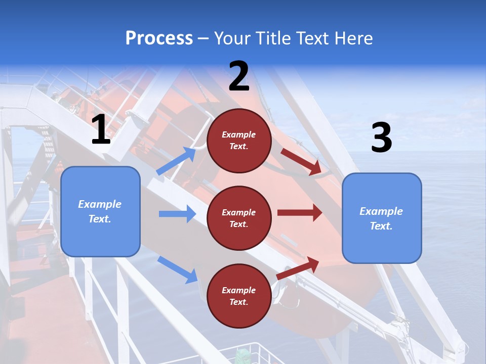 Sea Shipping Rescue PowerPoint Template