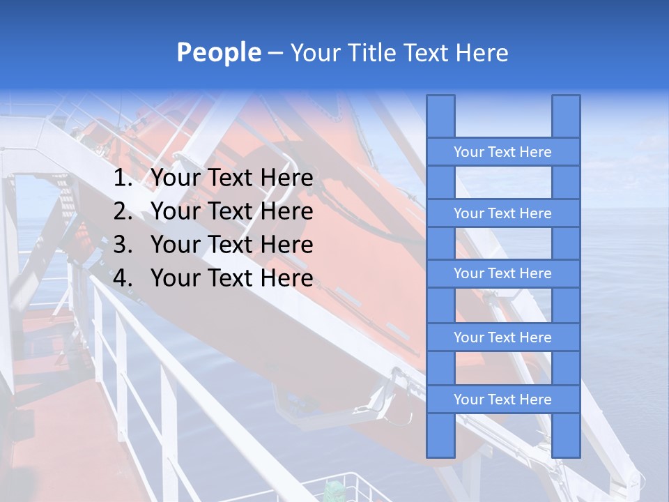 Sea Shipping Rescue PowerPoint Template