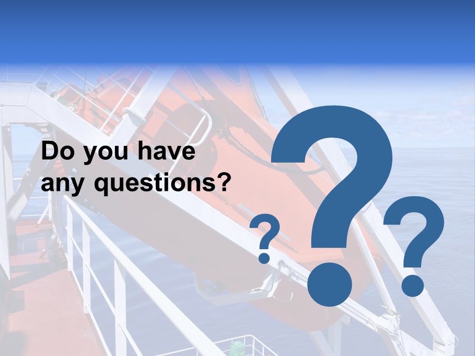 Sea Shipping Rescue PowerPoint Template